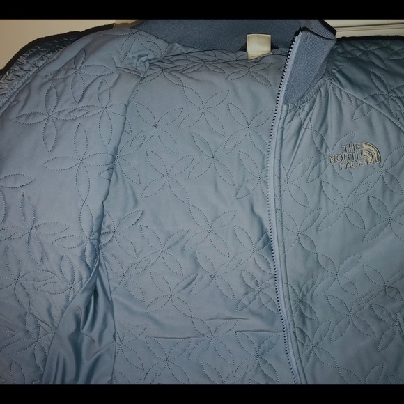 North Face Quilted Jacket - light blue - Picture 3 of 8